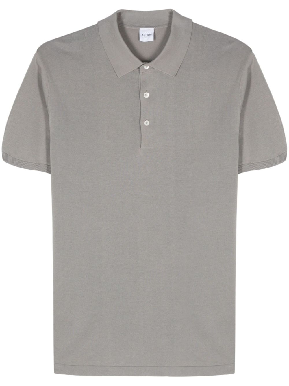 cotton polo shirt - 1