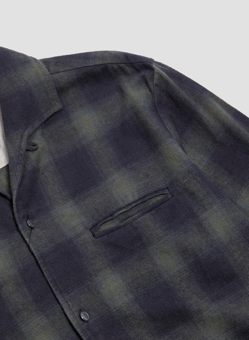 Nigel Cabourn Jelado Vincent Shirt Olive outlook