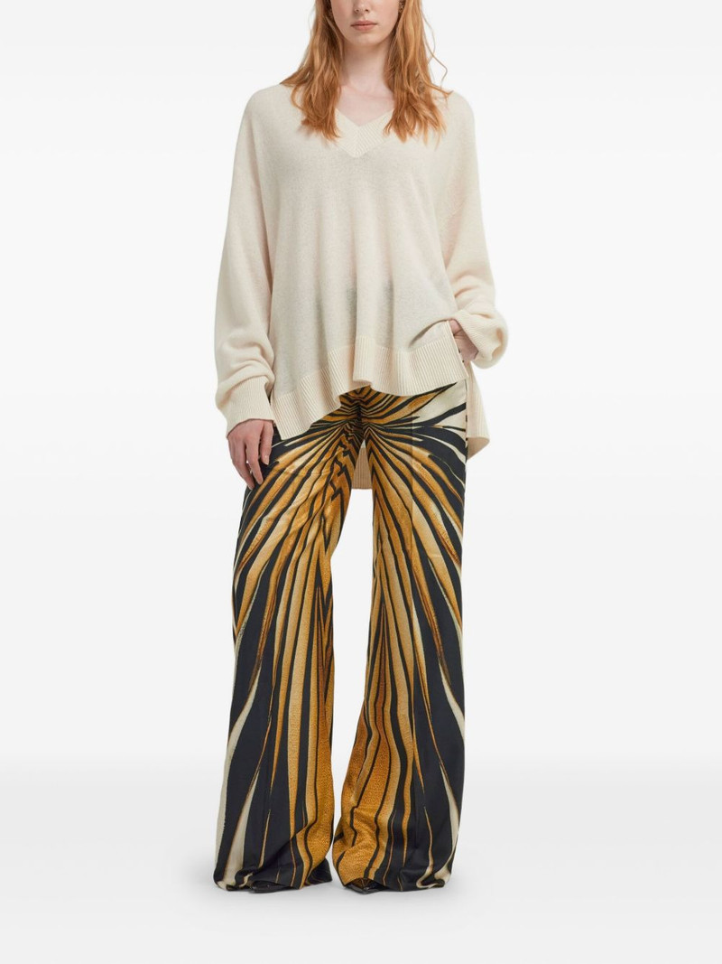 Roberto Cavalli V-neck button-embellished sweater outlook