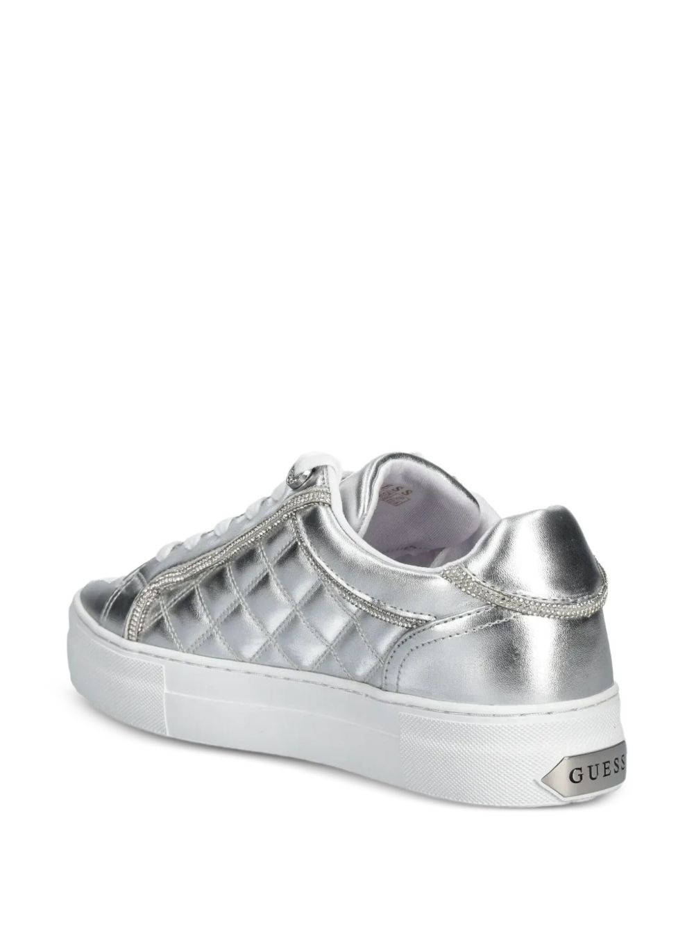 Gratea quilted metallic-effect sneakers - 3
