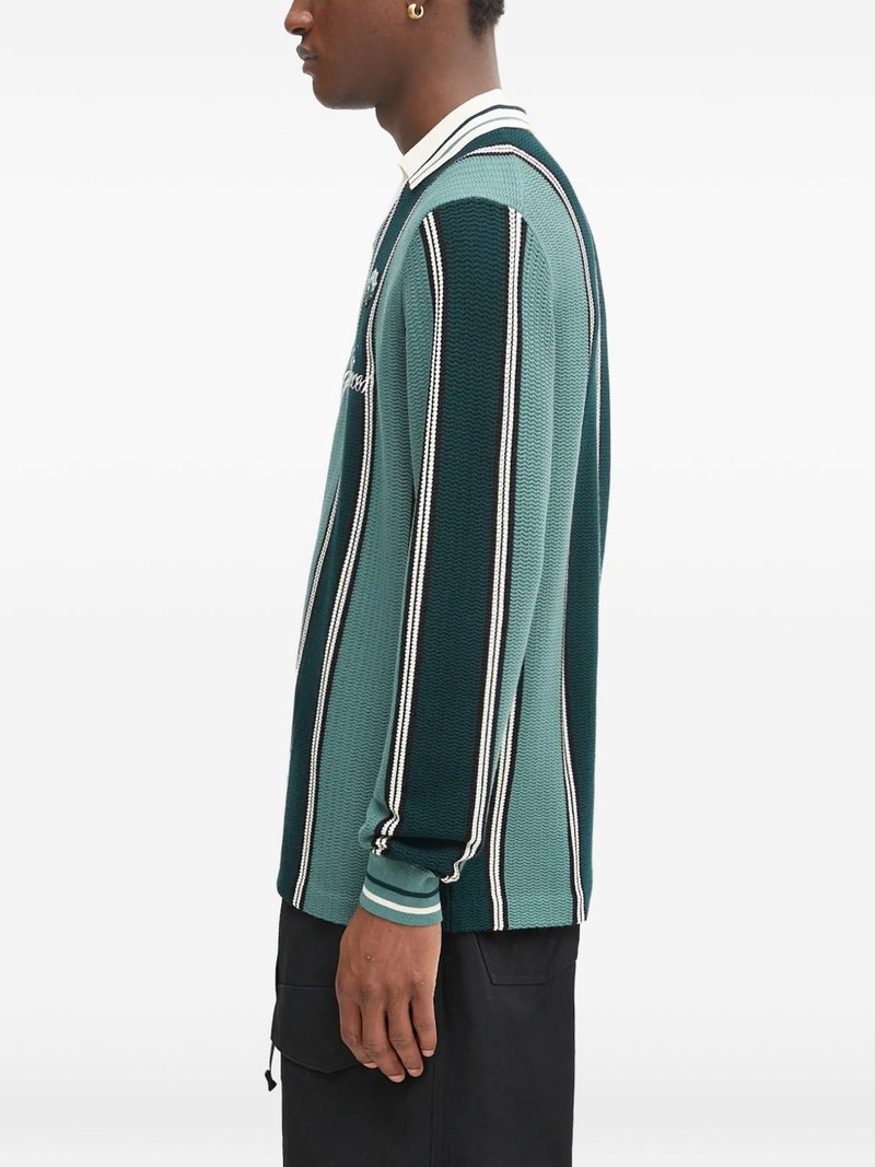 Football jersey striped sweatshirt 3