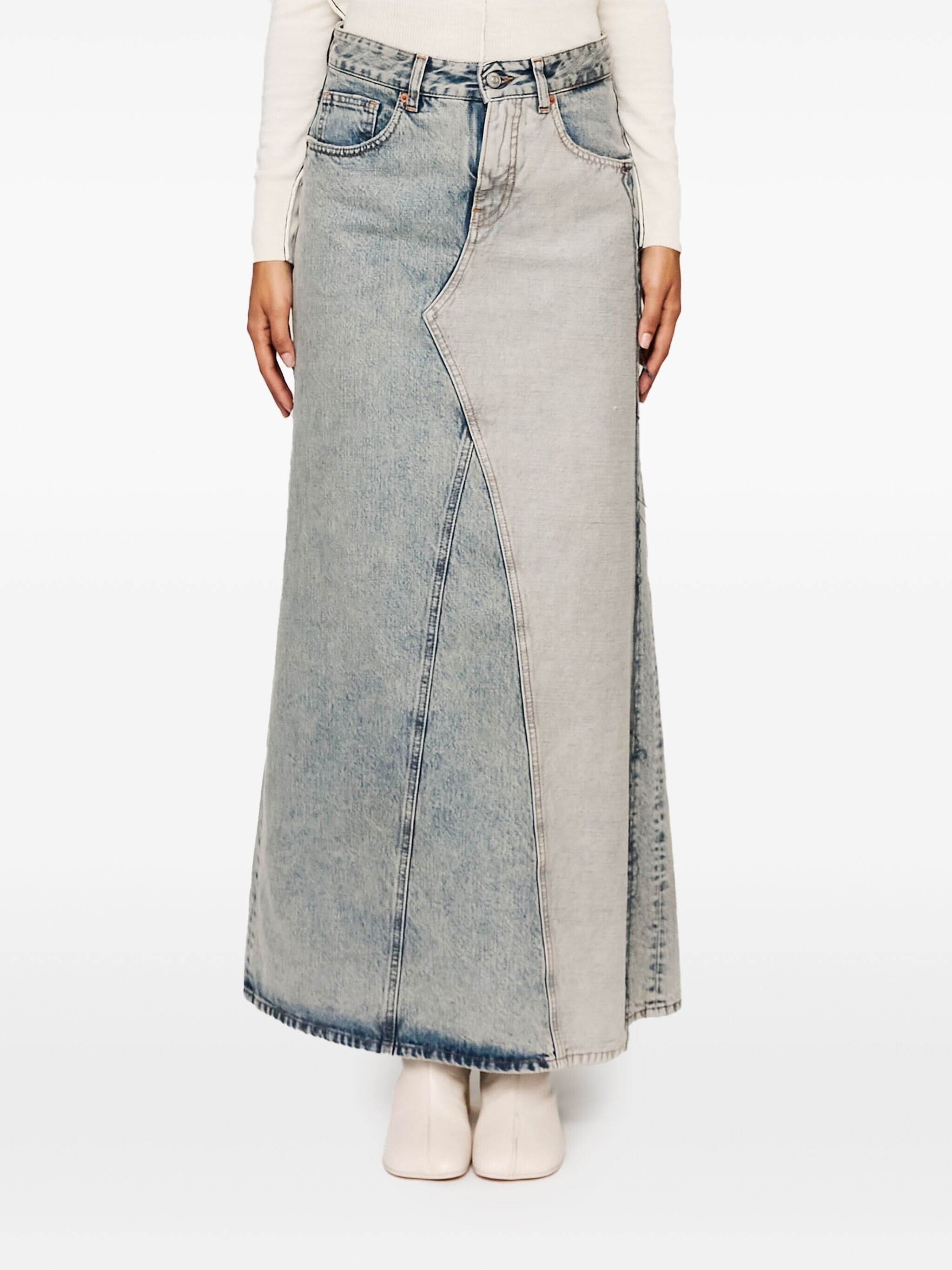 スカート AVANDRESS Stella Slit Long Denim Skirt 4COL AD43SK05 MM6 Maison Margiela slit denim maxi-skirt | eraldo | REVERSIBLE