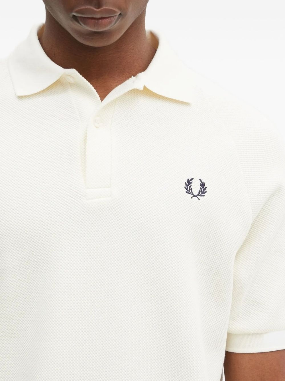 logo-detail polo shirt - 4