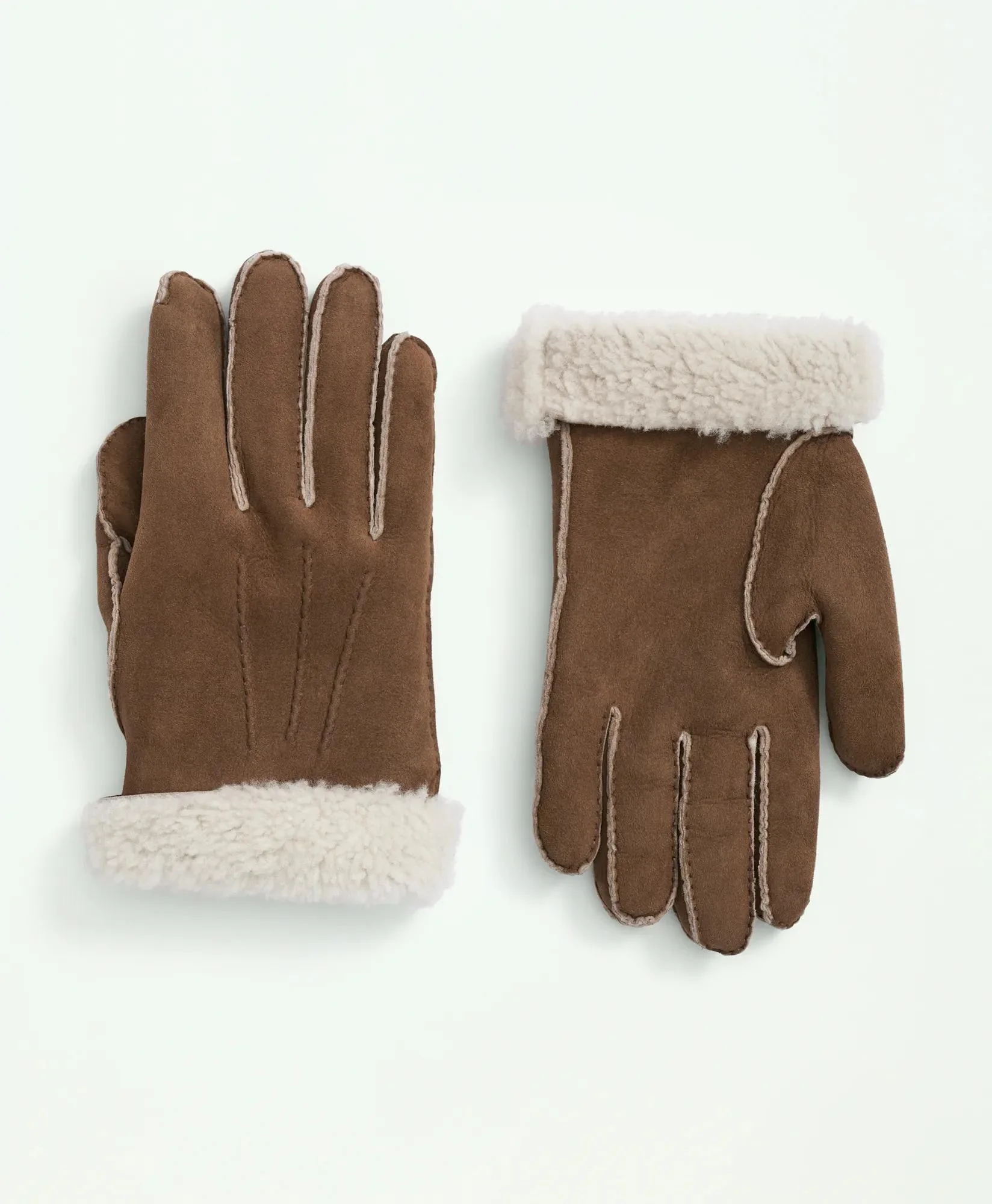 Shearling Sheepskin Gloves - 1