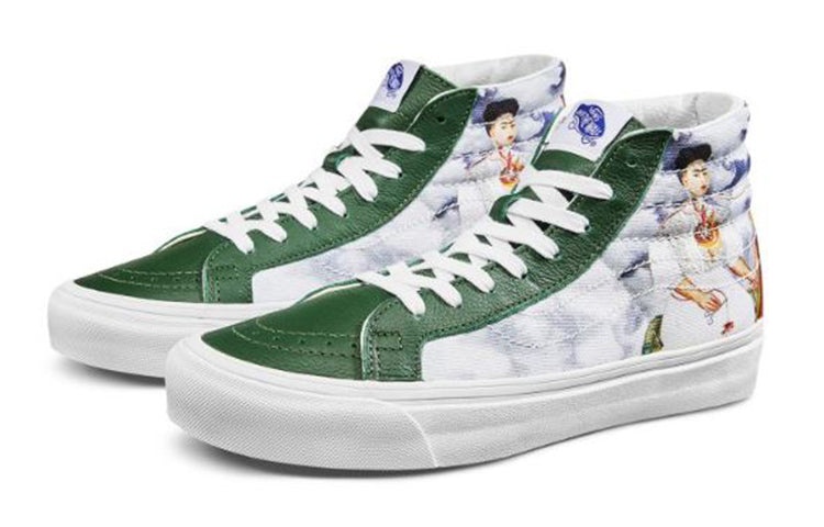 Vans Vans Frida Kahlo x OG SK8 Hi LX Las Dos Fridas VN0A4BVBTSL kickscrew REVERSIBLE