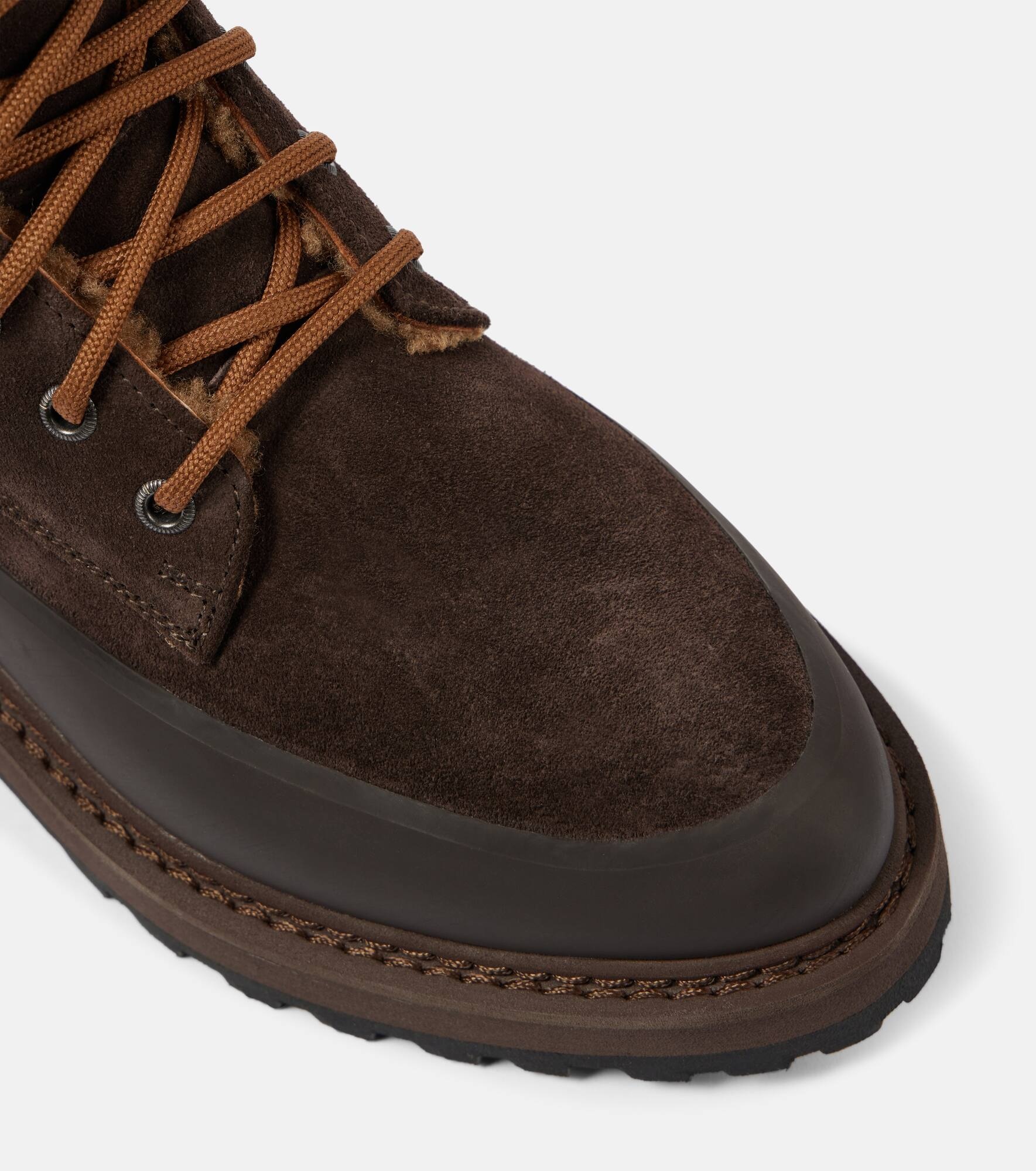 Dolomite suede lace-up boots - 5