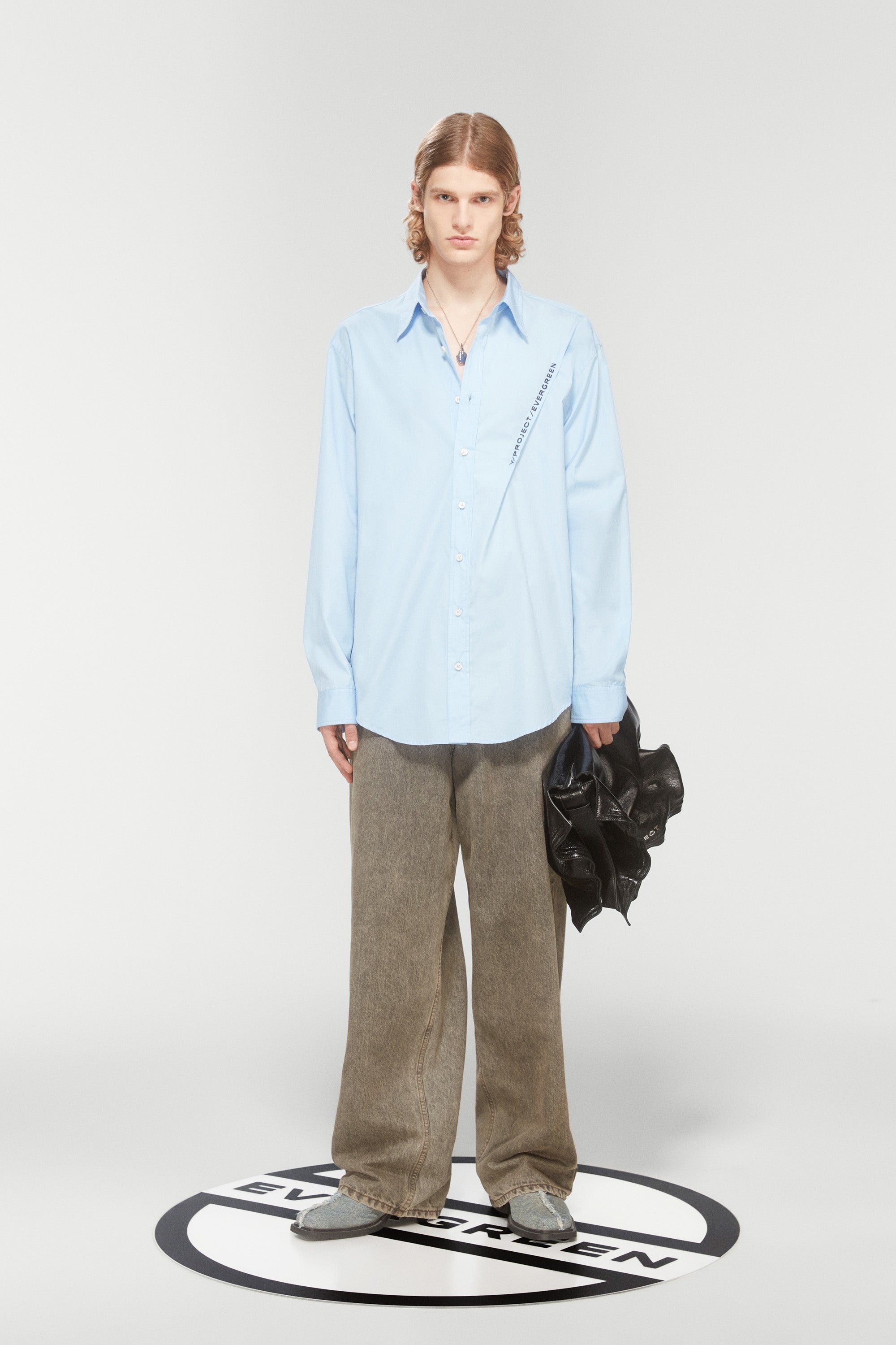 EVERGREEN PINCHED LOGO SHIRT - 2