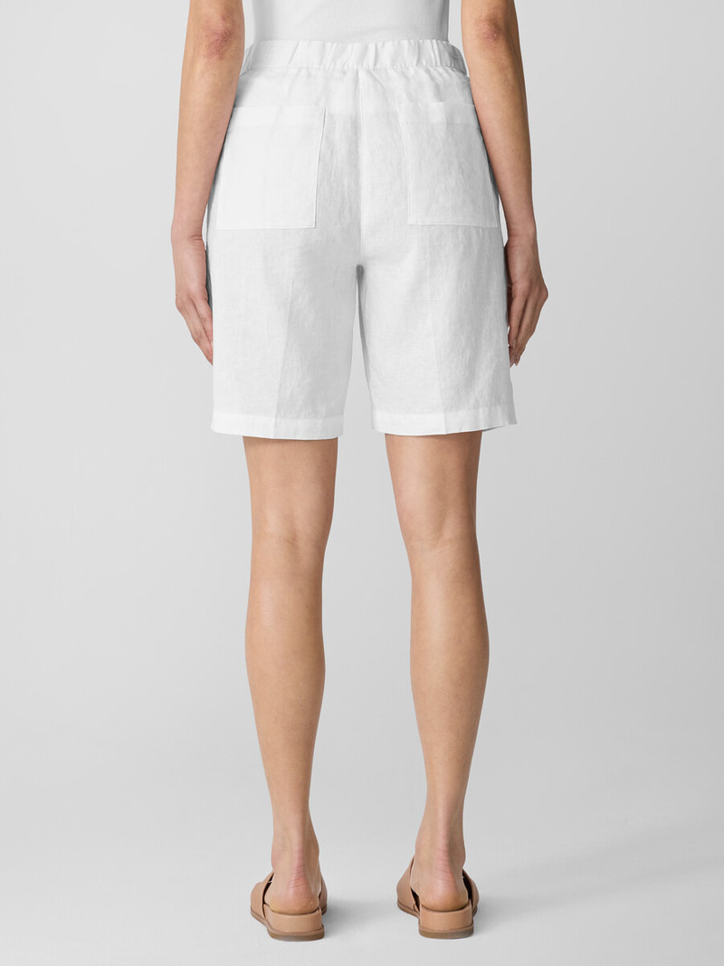 Organic Linen Shorts 4