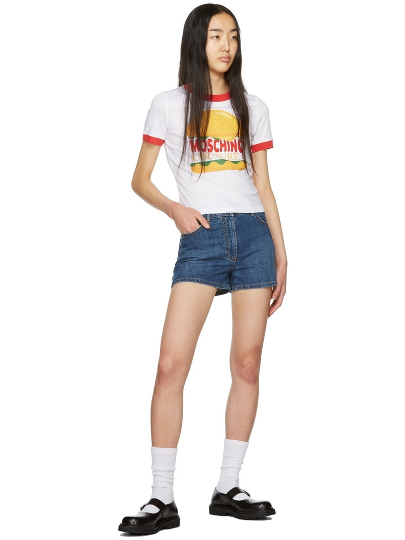 Moschino Blue Teddy Bear Shorts outlook