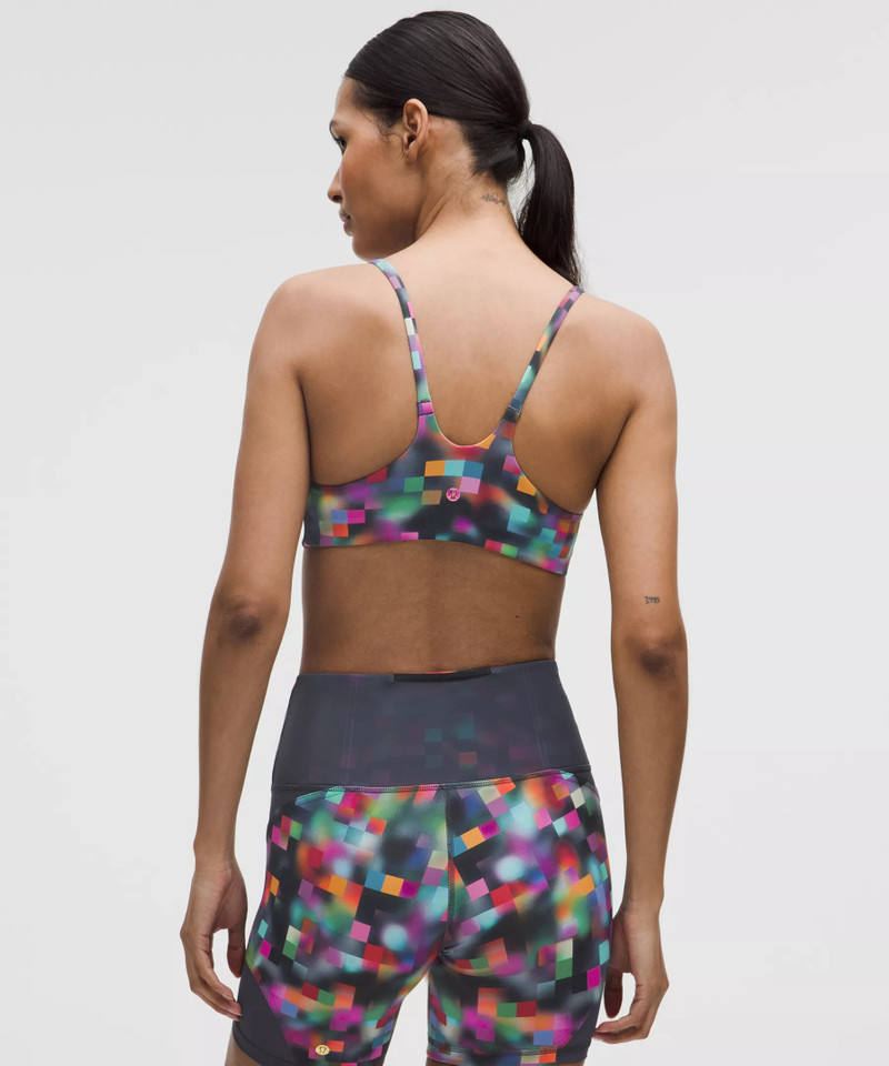 lululemon Wunder Train Strappy Racer Bra Light Support, A/B Cup *Pride outlook