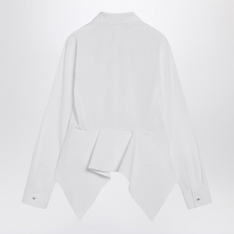 Max Mara White Shirt In Cotton Poplin Women - 2