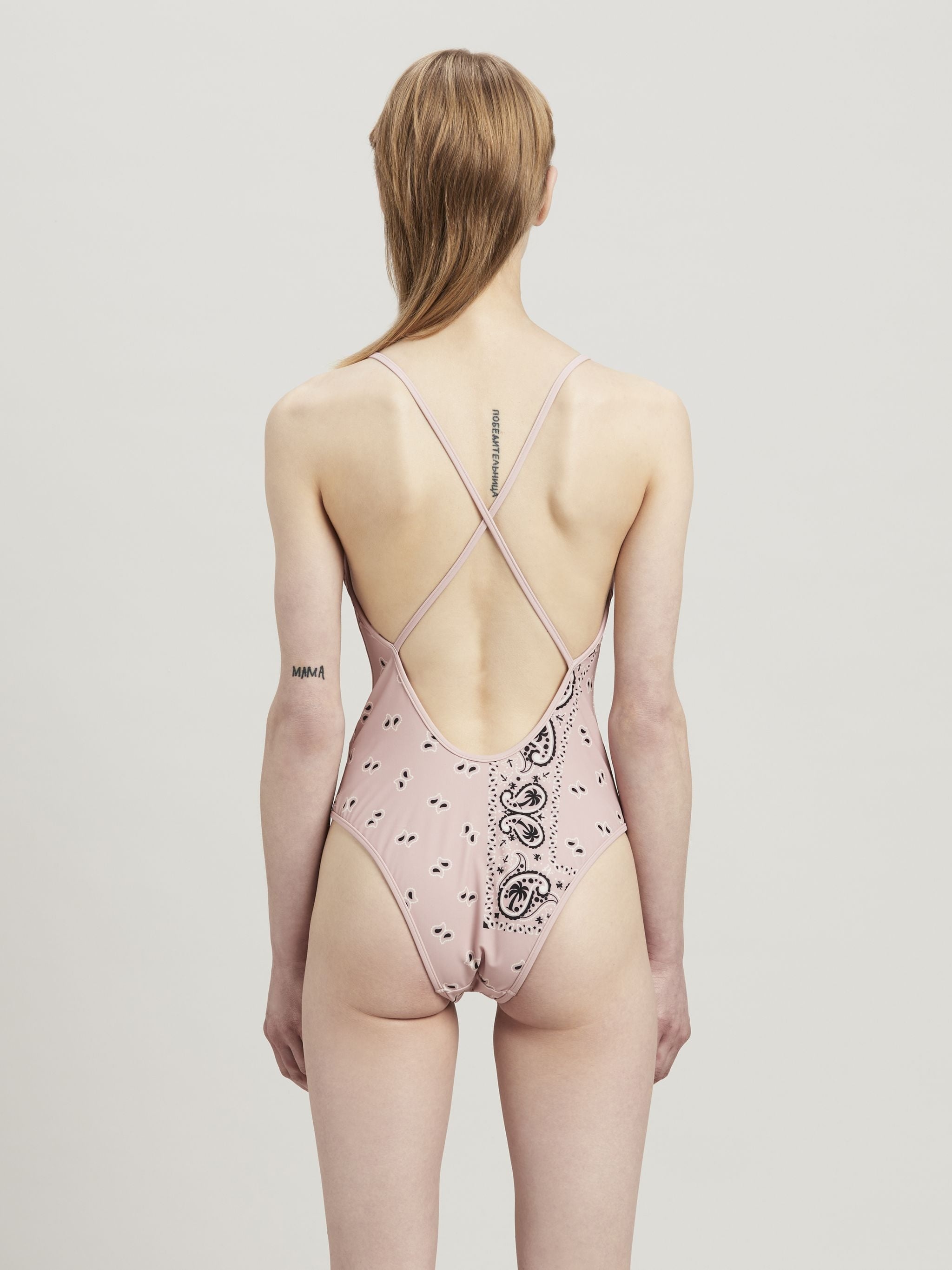 Paisley Criss-Cross Swimsuit - 5