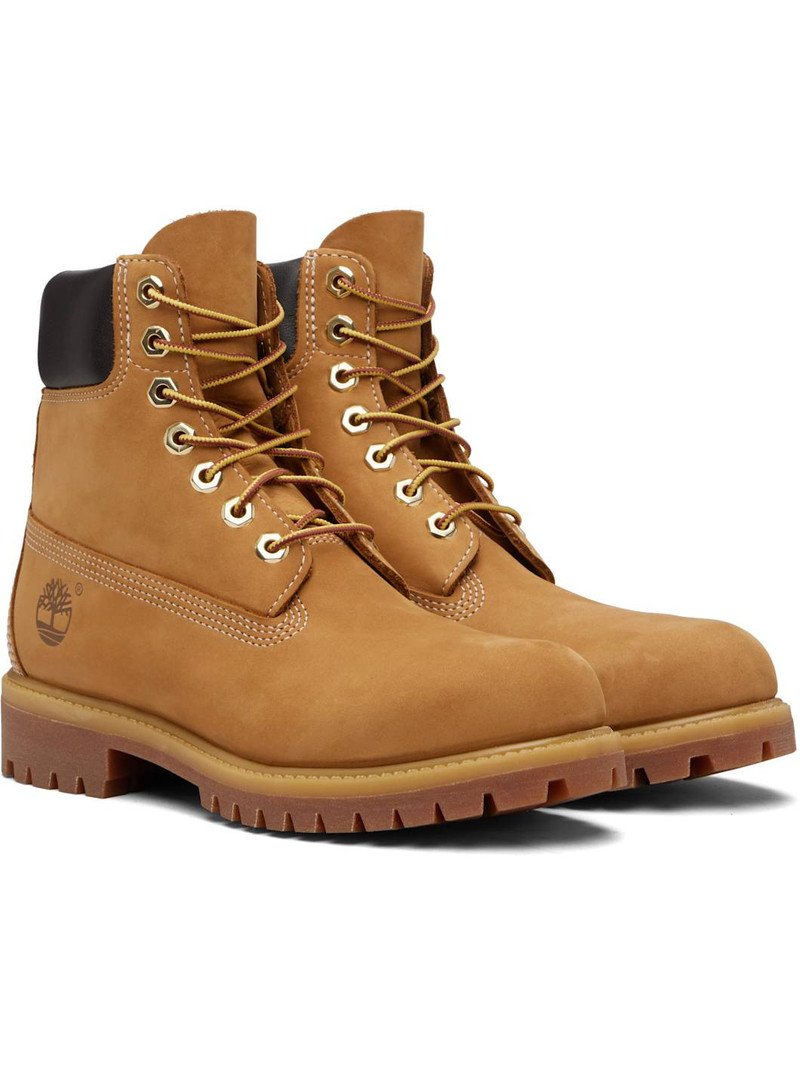 Tan 'Timberland Premium' 6-Inch Waterproof Boot 4