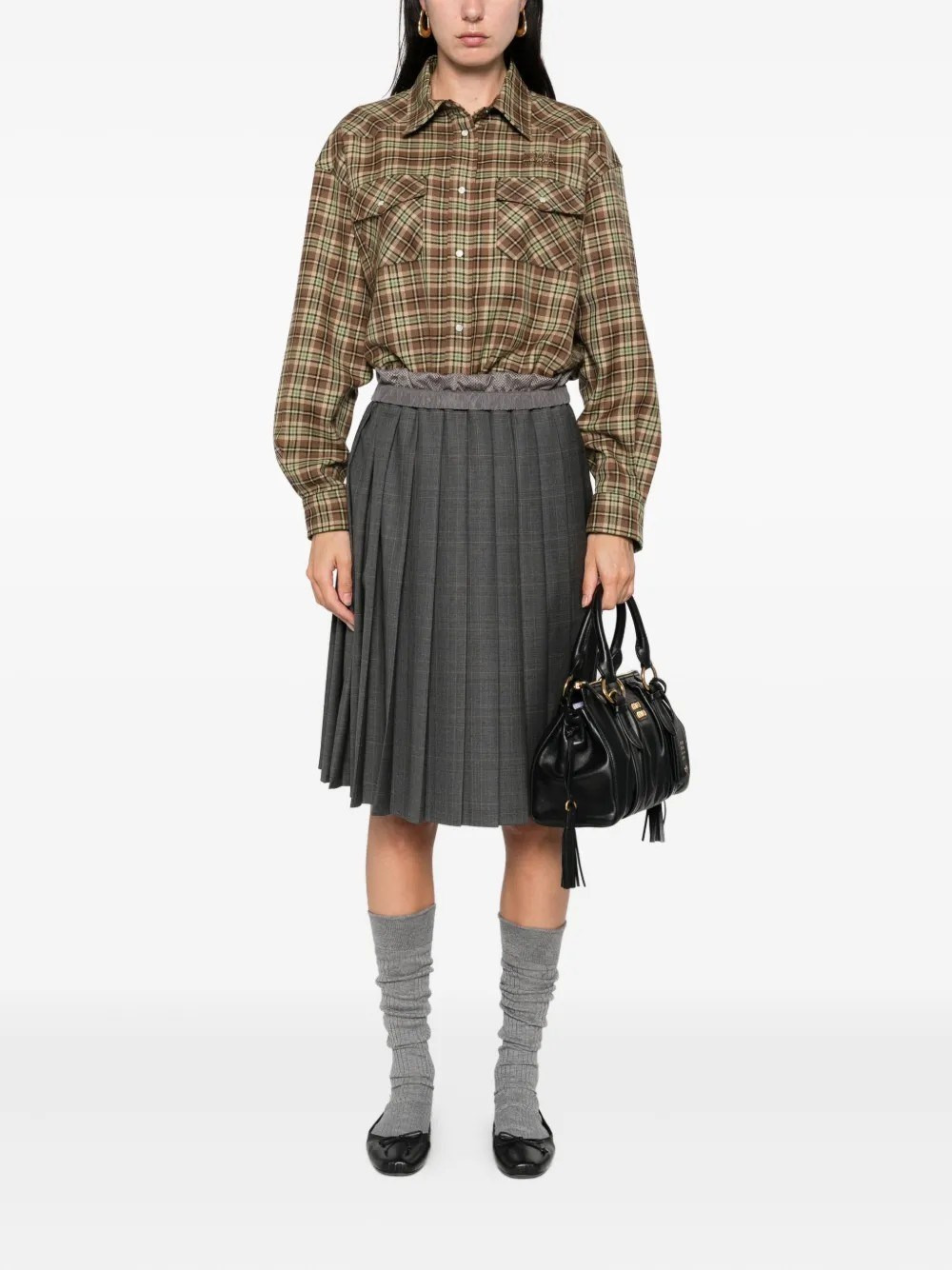 PLEATED SKIRT - 2