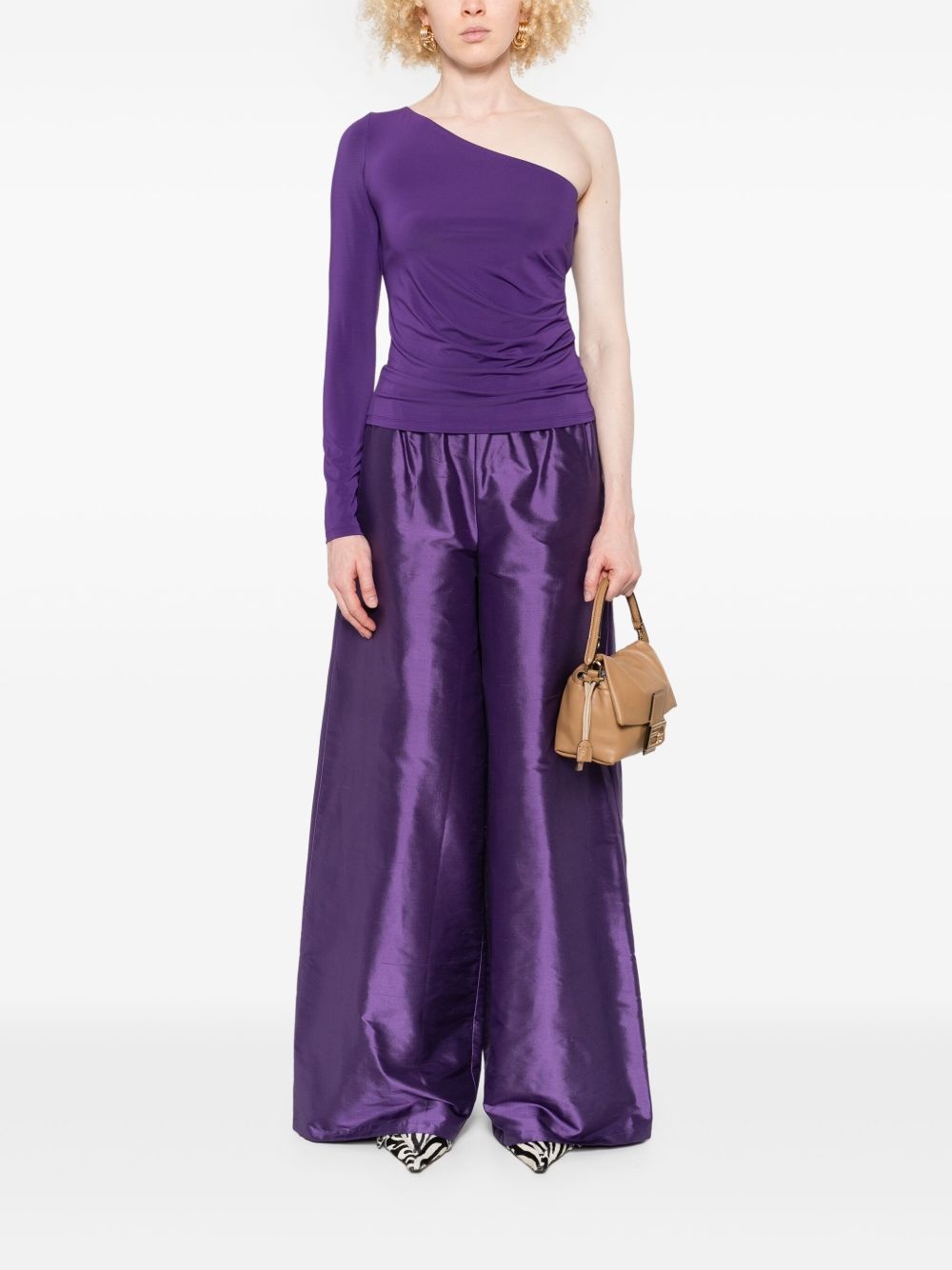 one-shoulder top - 2