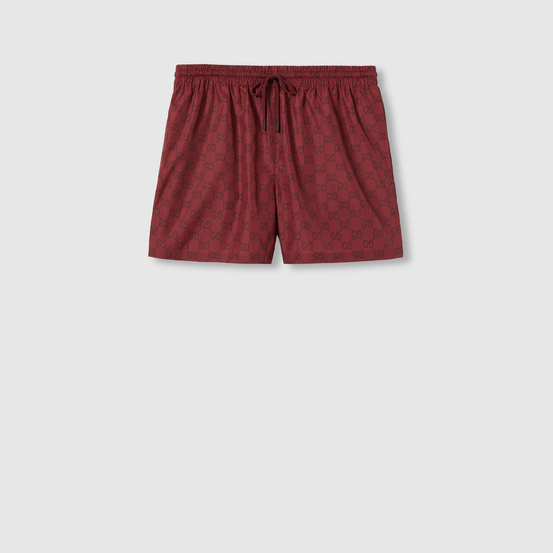 GG print nylon swim short 1