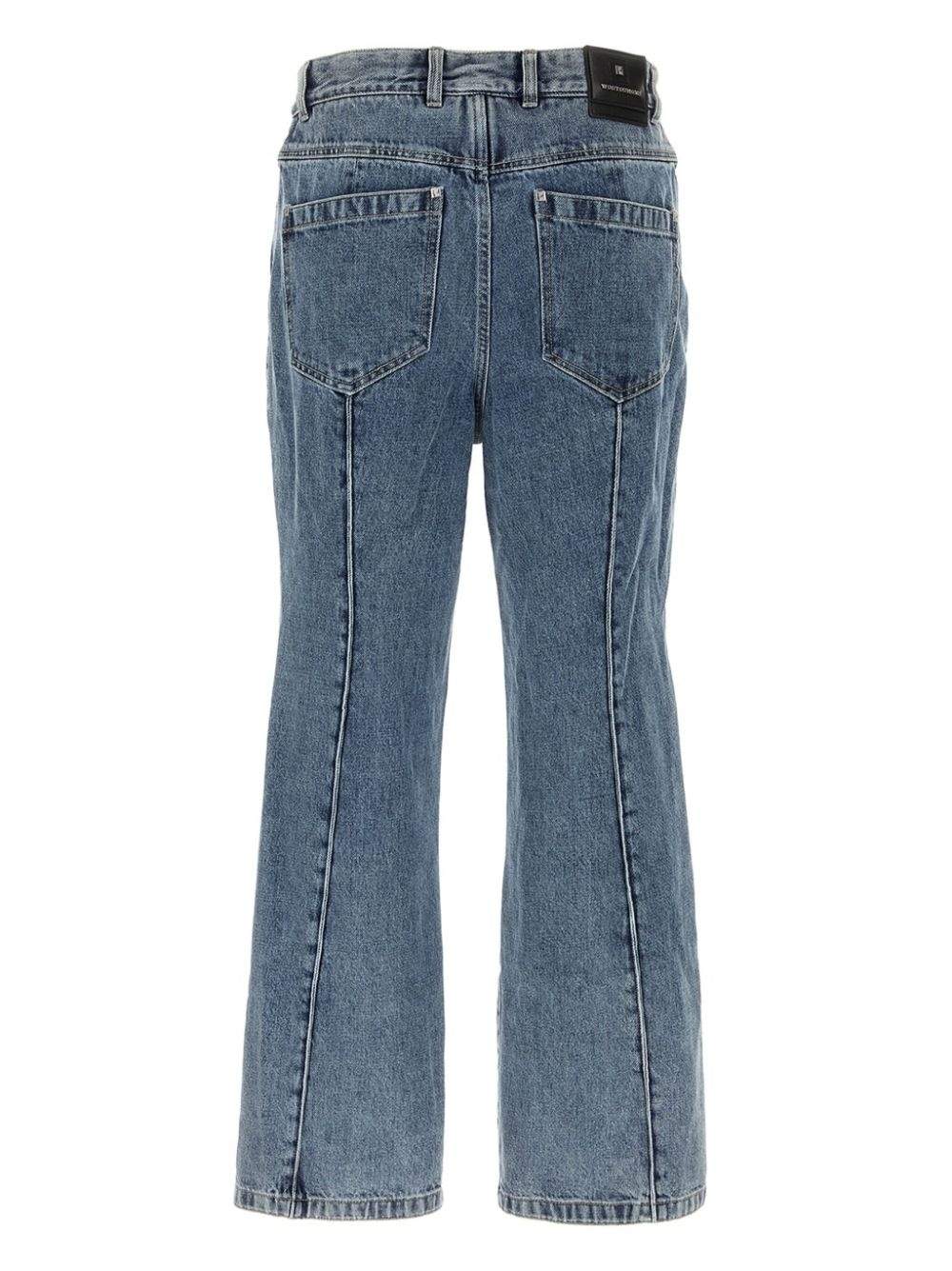 pleat-detailing jeans - 2