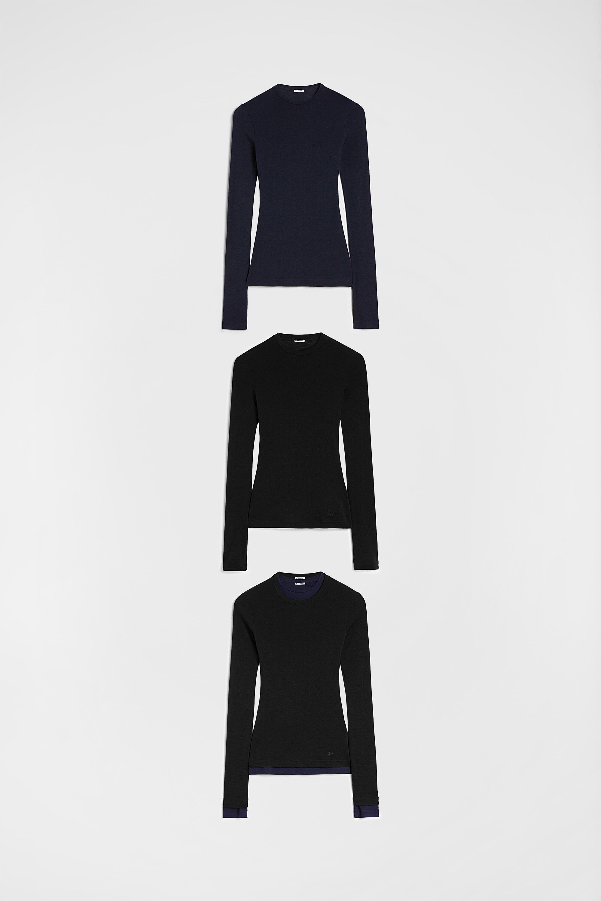 Lightweight Wool Layered T-Shirt - 4