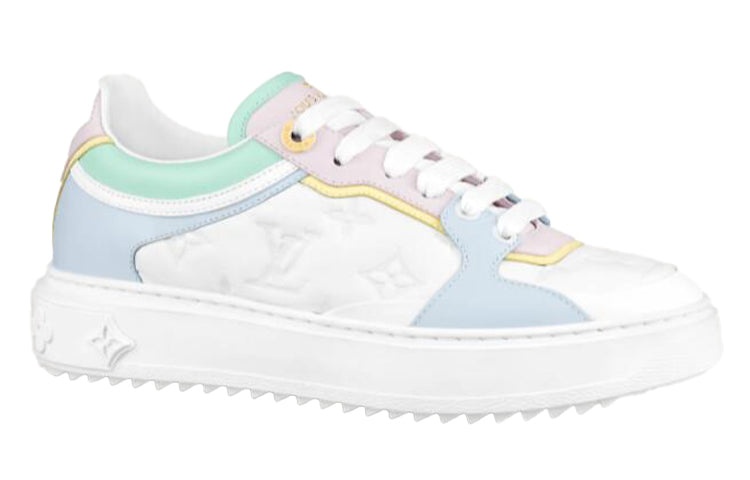 (WMNS) LOUIS VUITTON Time Out Sneakers 'White with Baby Shades' 1A8VTZ - 2