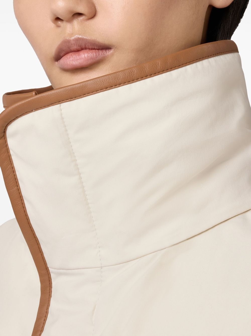 logo-patch coat - 4