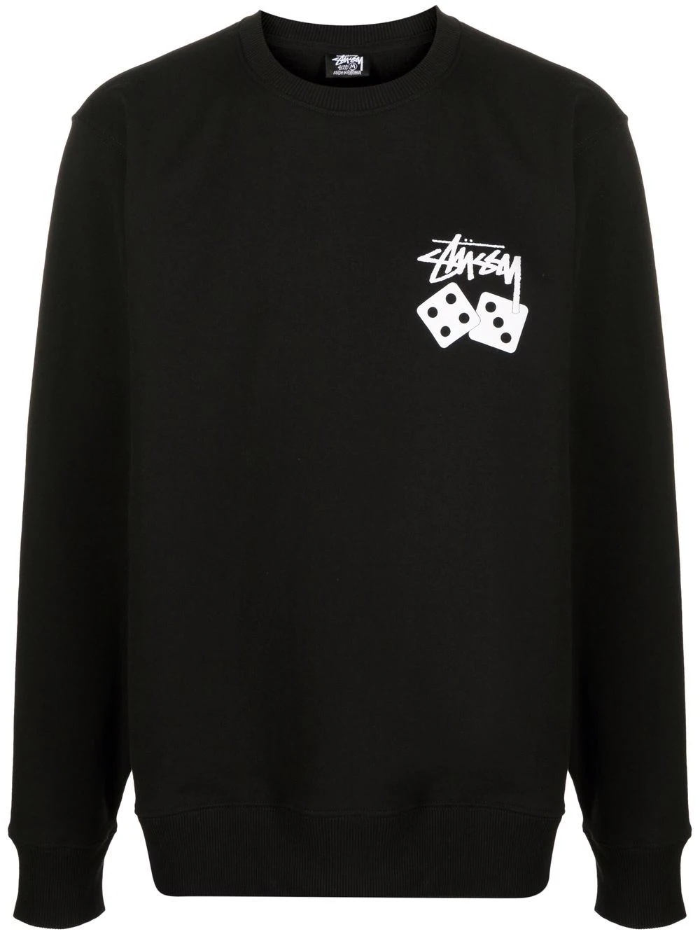 logo-print crew-neck sweatshirt - 1