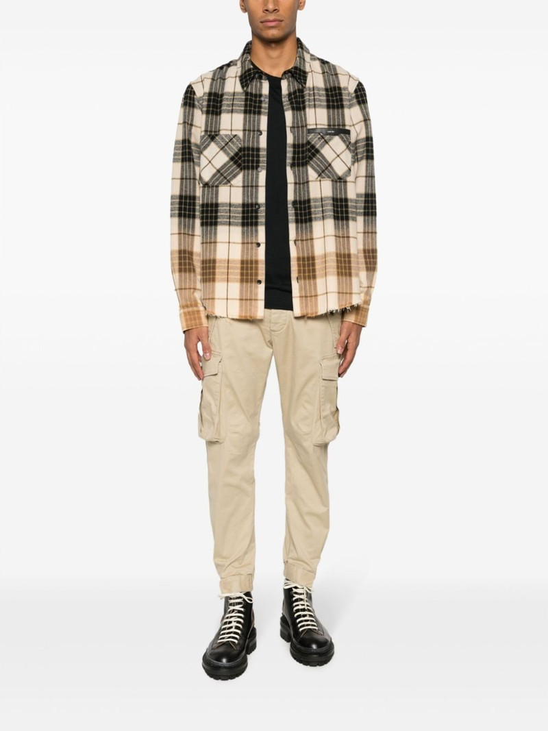 DSQUARED2 drop-crotch cropped cargo trousers outlook