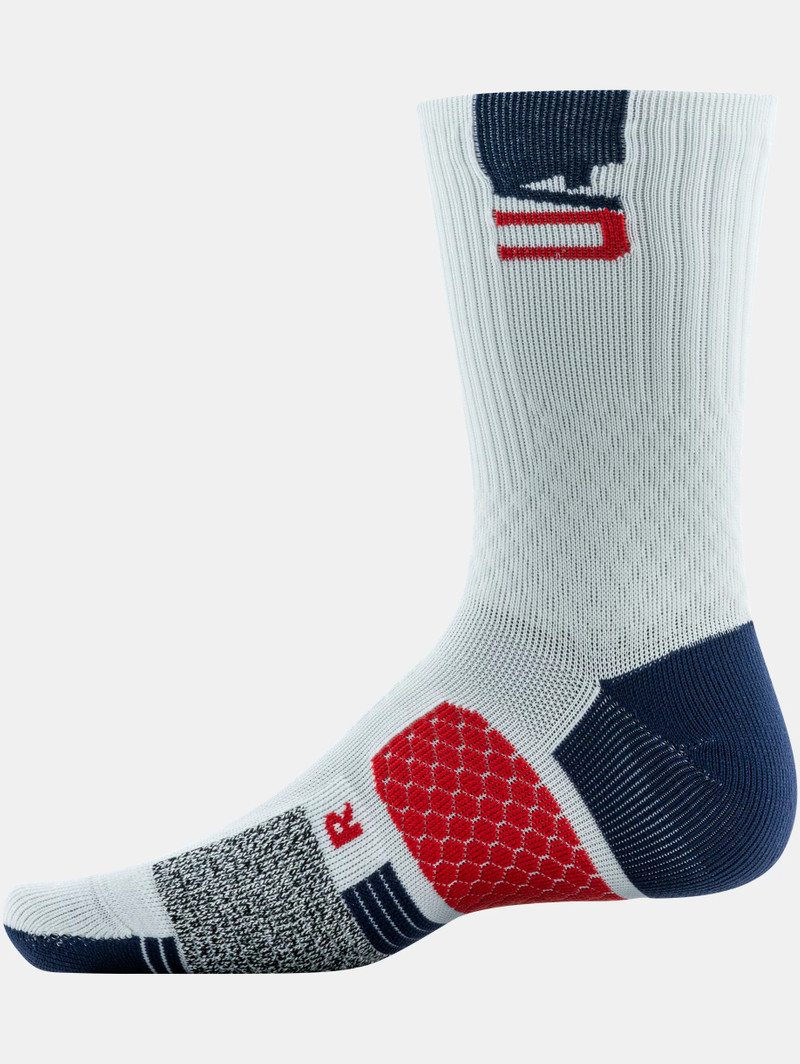 Unisex UA ArmourDry™ Playmaker Mid-Crew Socks 1