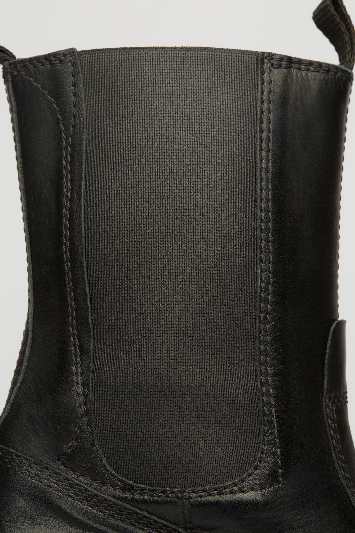 Chelsea leather boots black/dark brown - 6