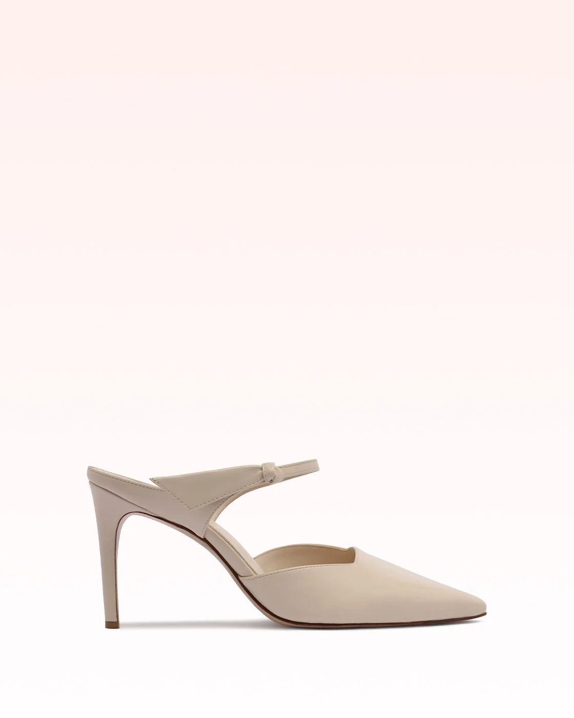 CLARITA ASYMMETRIC SLING MULE SHELL - 1
