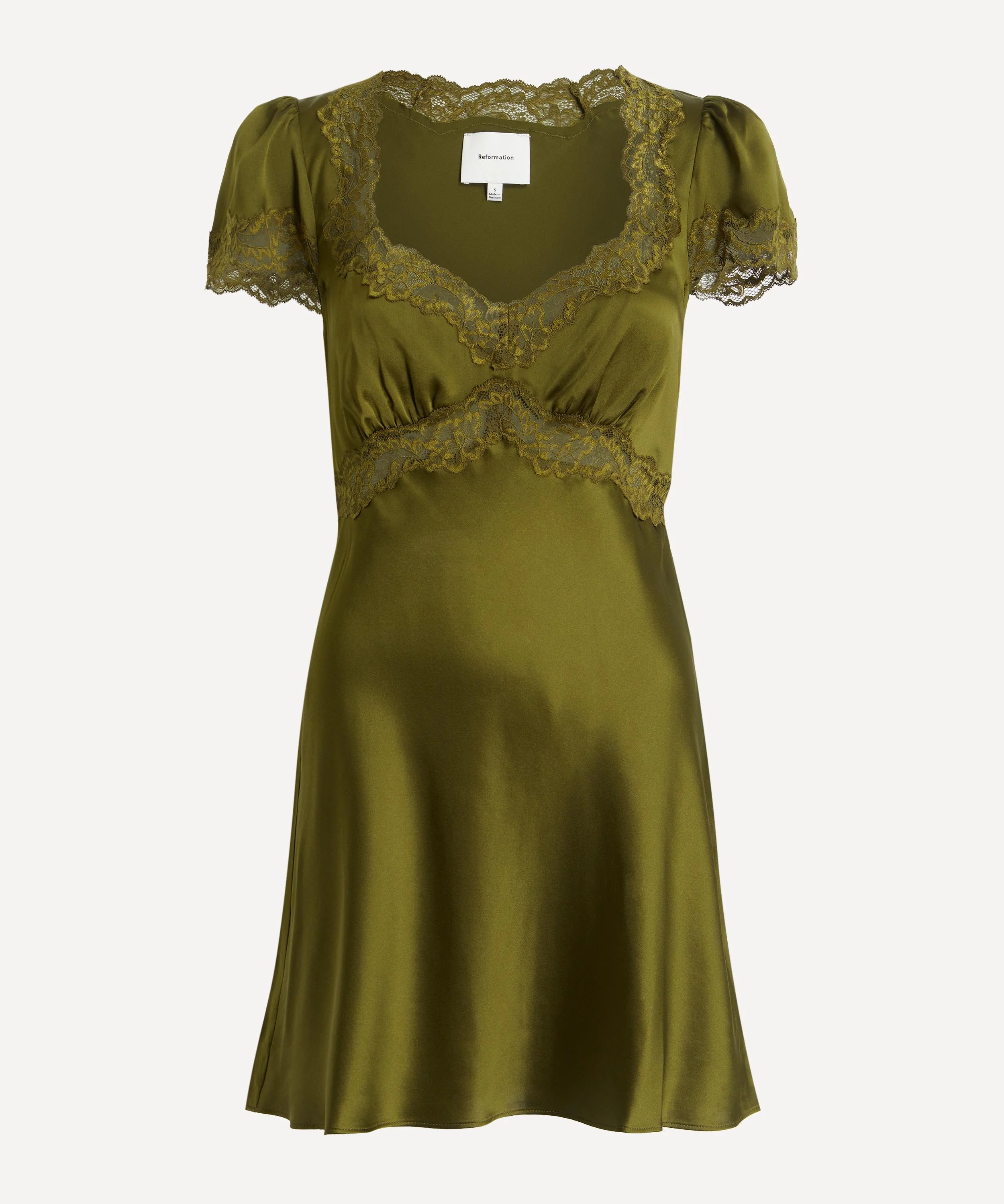 Romi Silk Mini Dress - 1