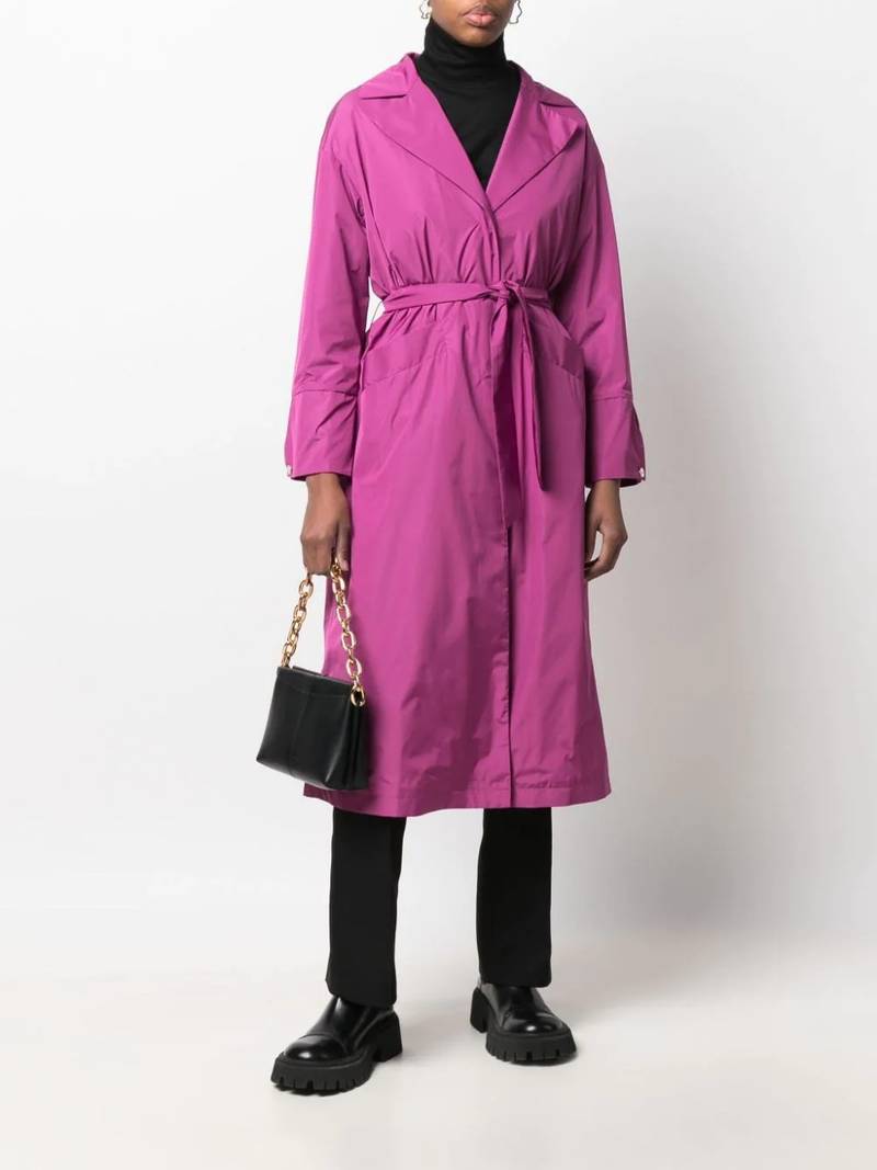 Herno belted trench coat outlook