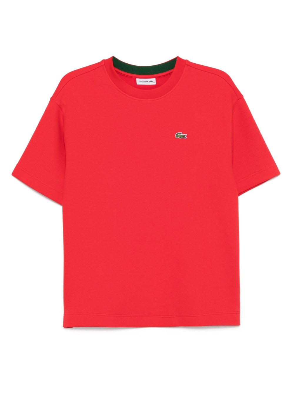 double face pique T-shirt - 1