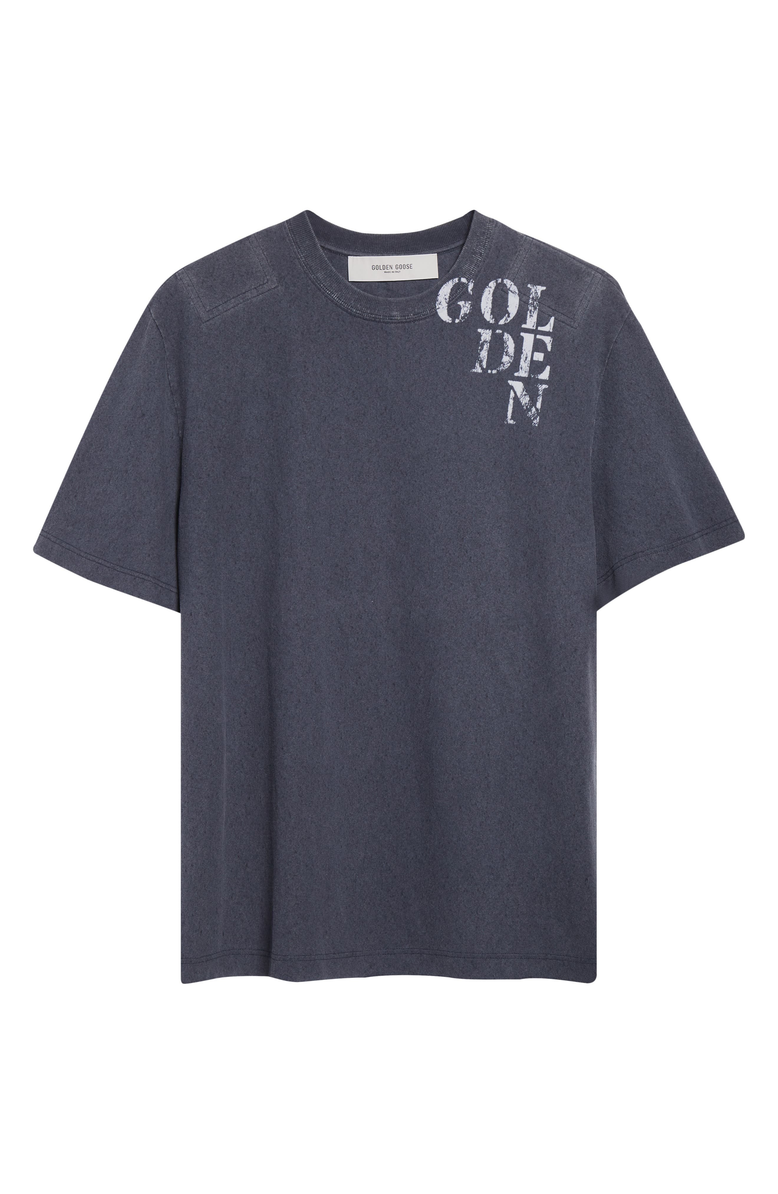Golden Goose Journey Regular Fit Graphic T-Shirt in Blue at Nordstrom - 5