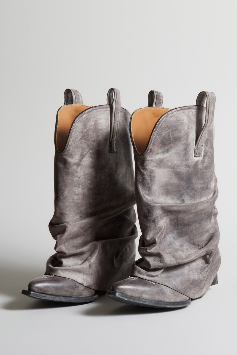 LOW RIDER COWBOY BOOT - DISTRESSED GREY 1