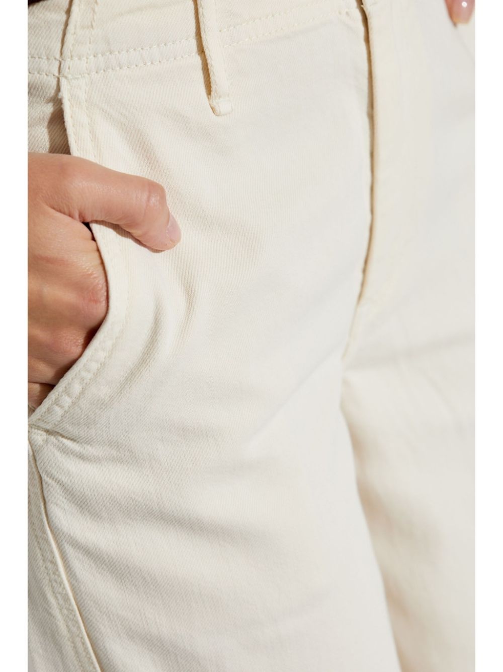 front button flared trousers - 5