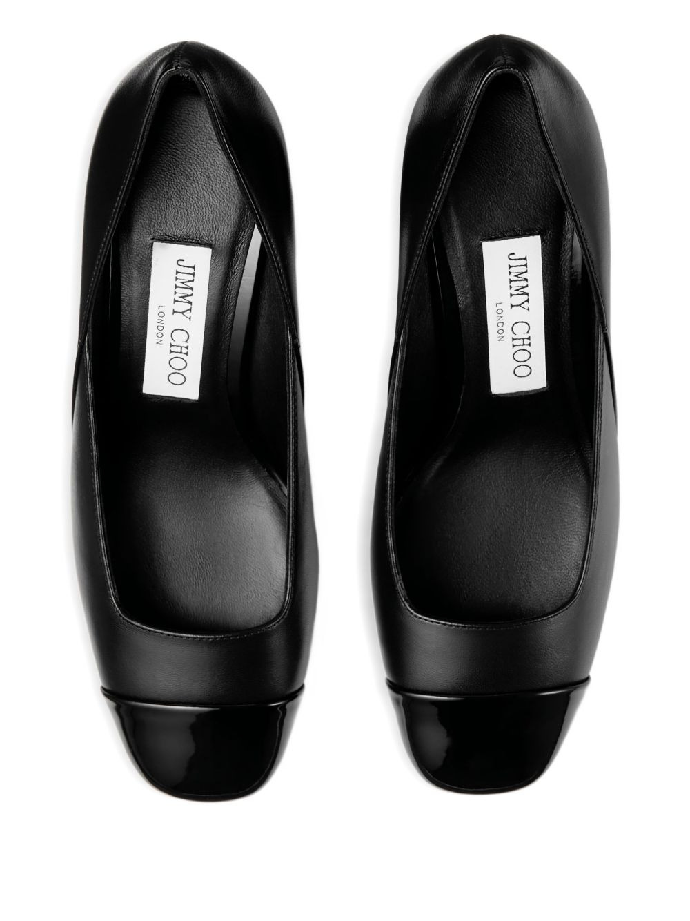 60mm Jenson embellished cap-toe pumps - 4