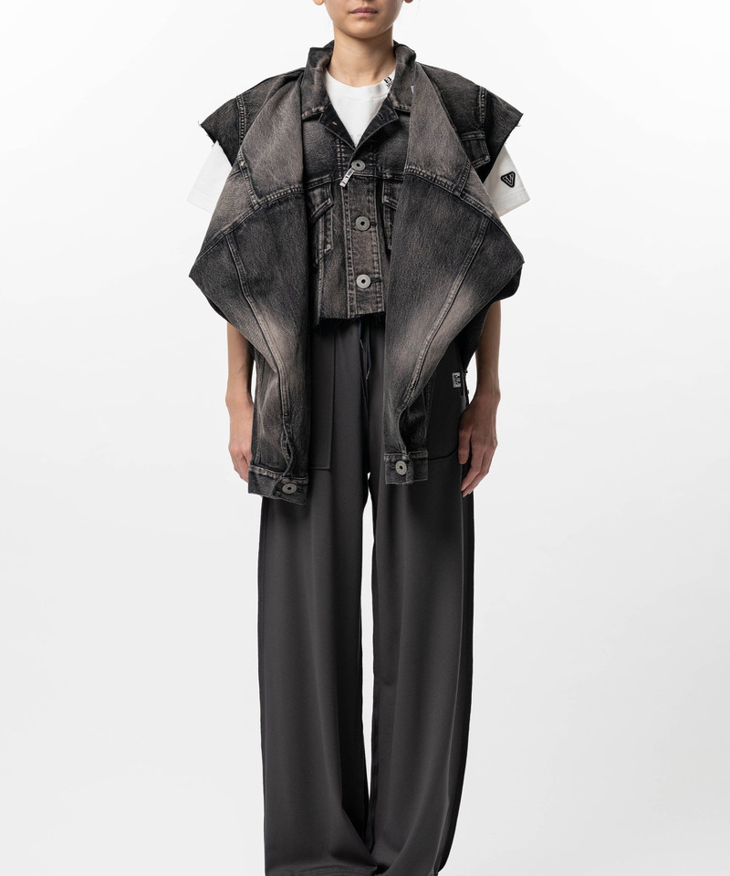 Vest Combined Denim Jacket 8