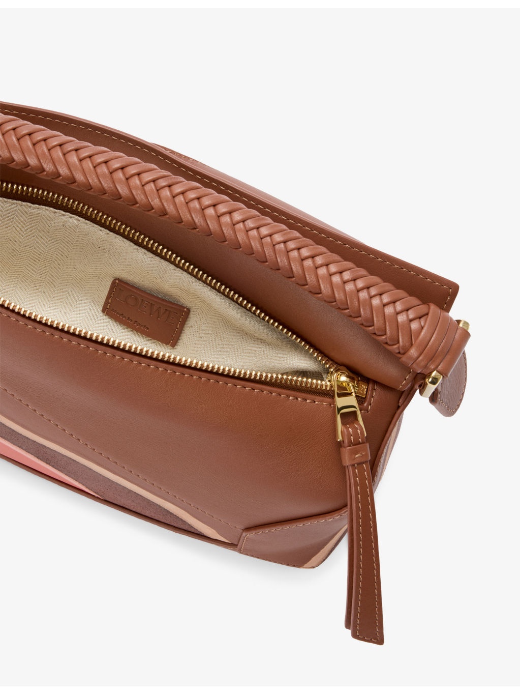 Puzzle Edge Landscape Small Leather Cross-Body Bag - 4