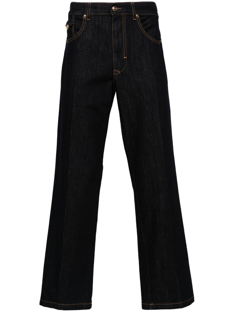 mid-rise tapered jeans 1
