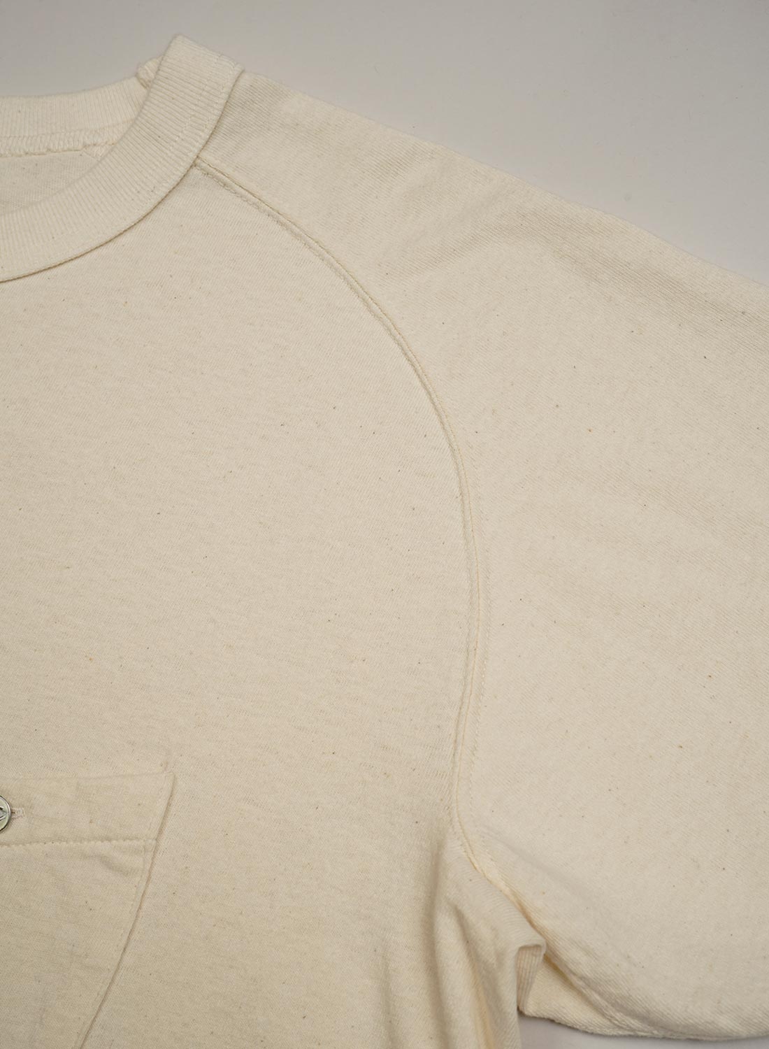 5.6oz Basic T-Shirt in Ivory - 3