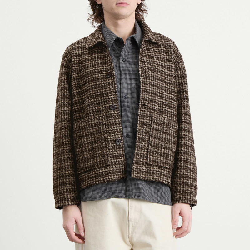 Universal Works Jacquard Knit Rams Jacket 2