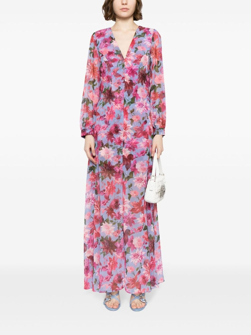 SACHIN & BABI Penny floral-print gown outlook