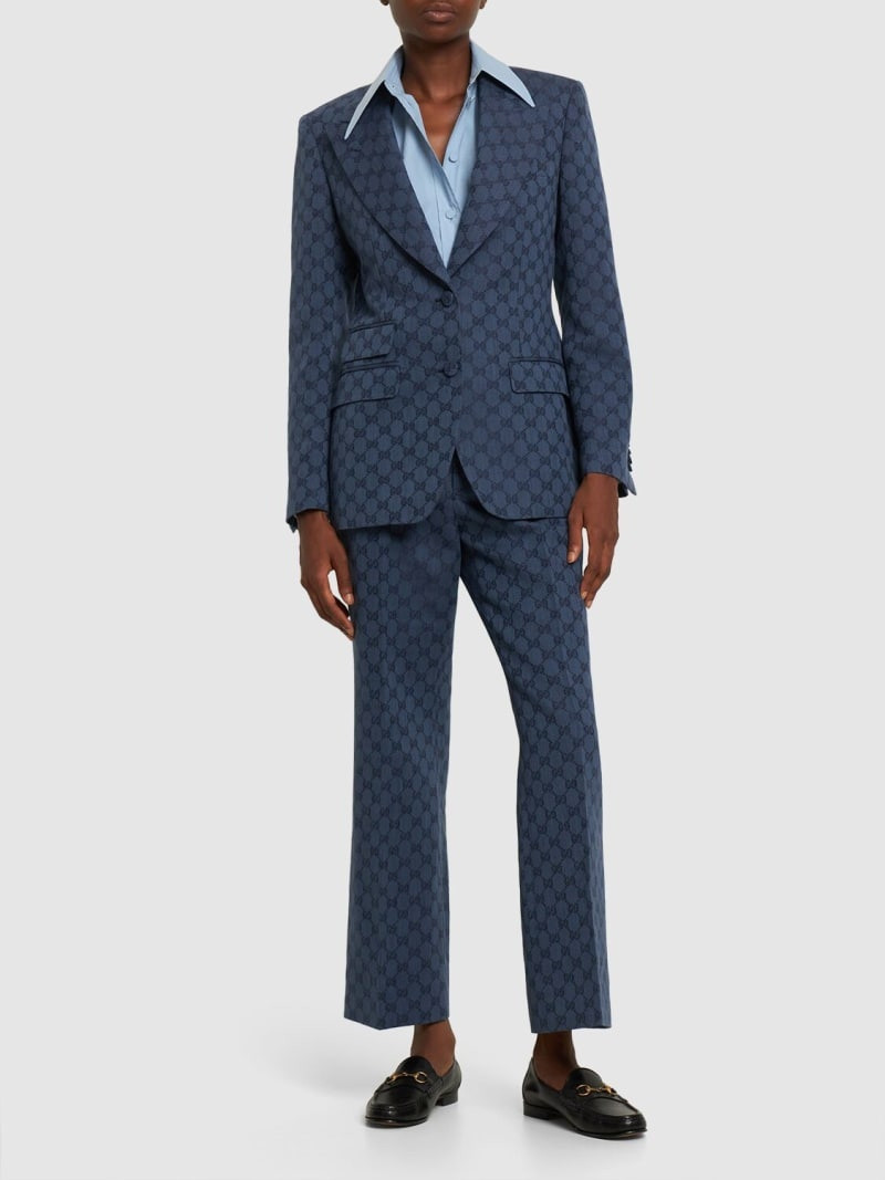 GUCCI GG cotton blend jacket outlook