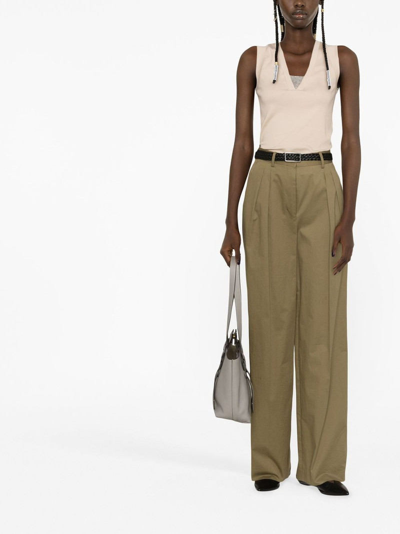 Brunello Cucinelli Cotton tank top outlook