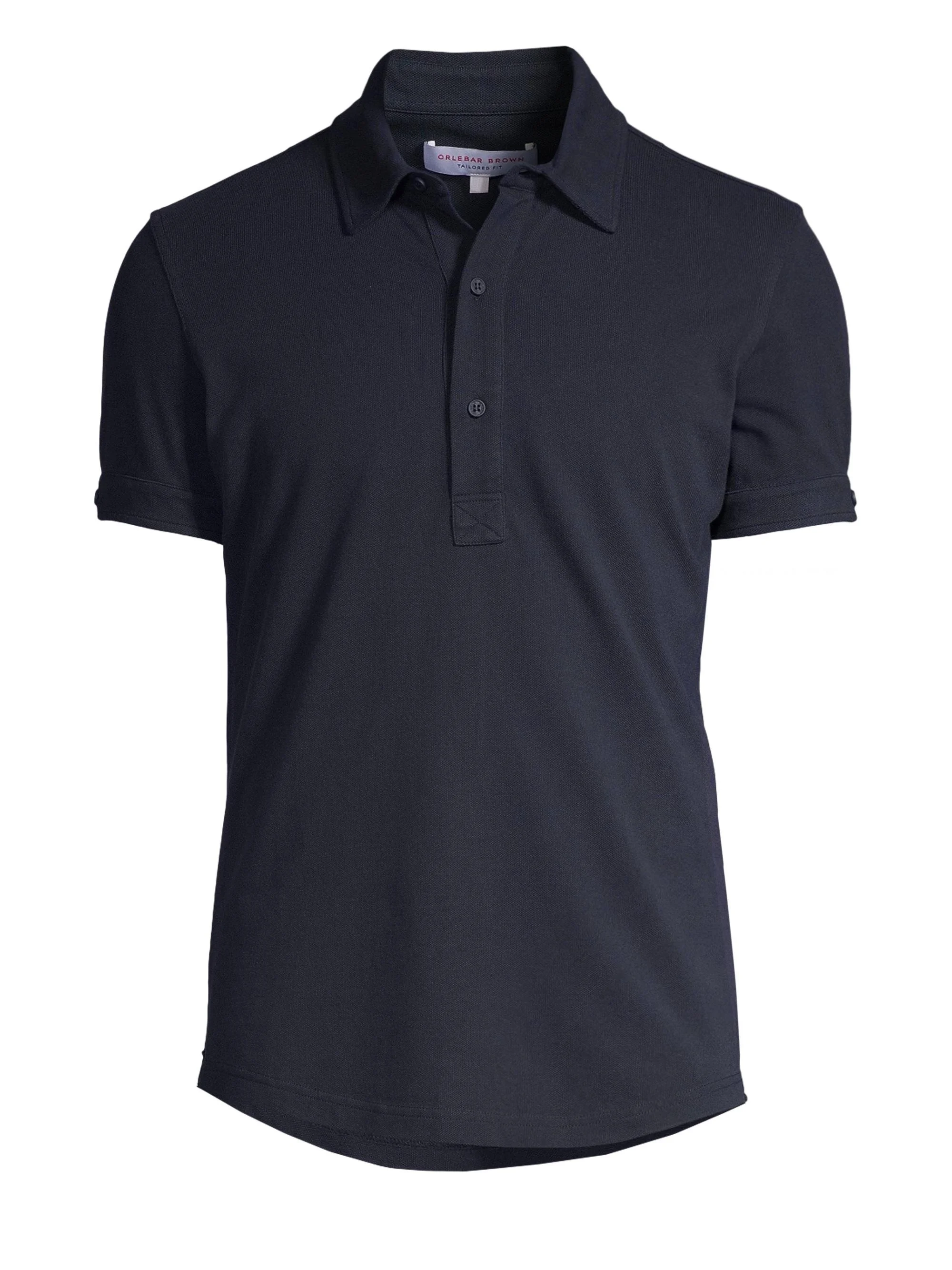 Men's Sebastian Tailored Polo - Navy - 1