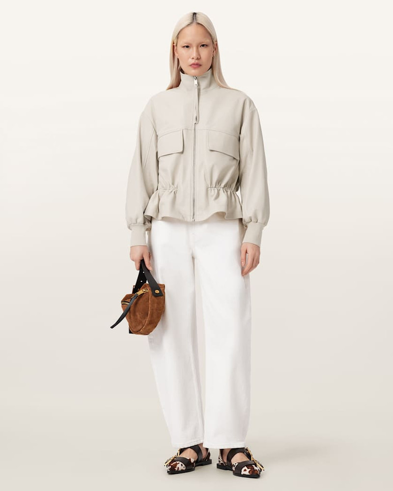 FLOR LEATHER JACKET 5