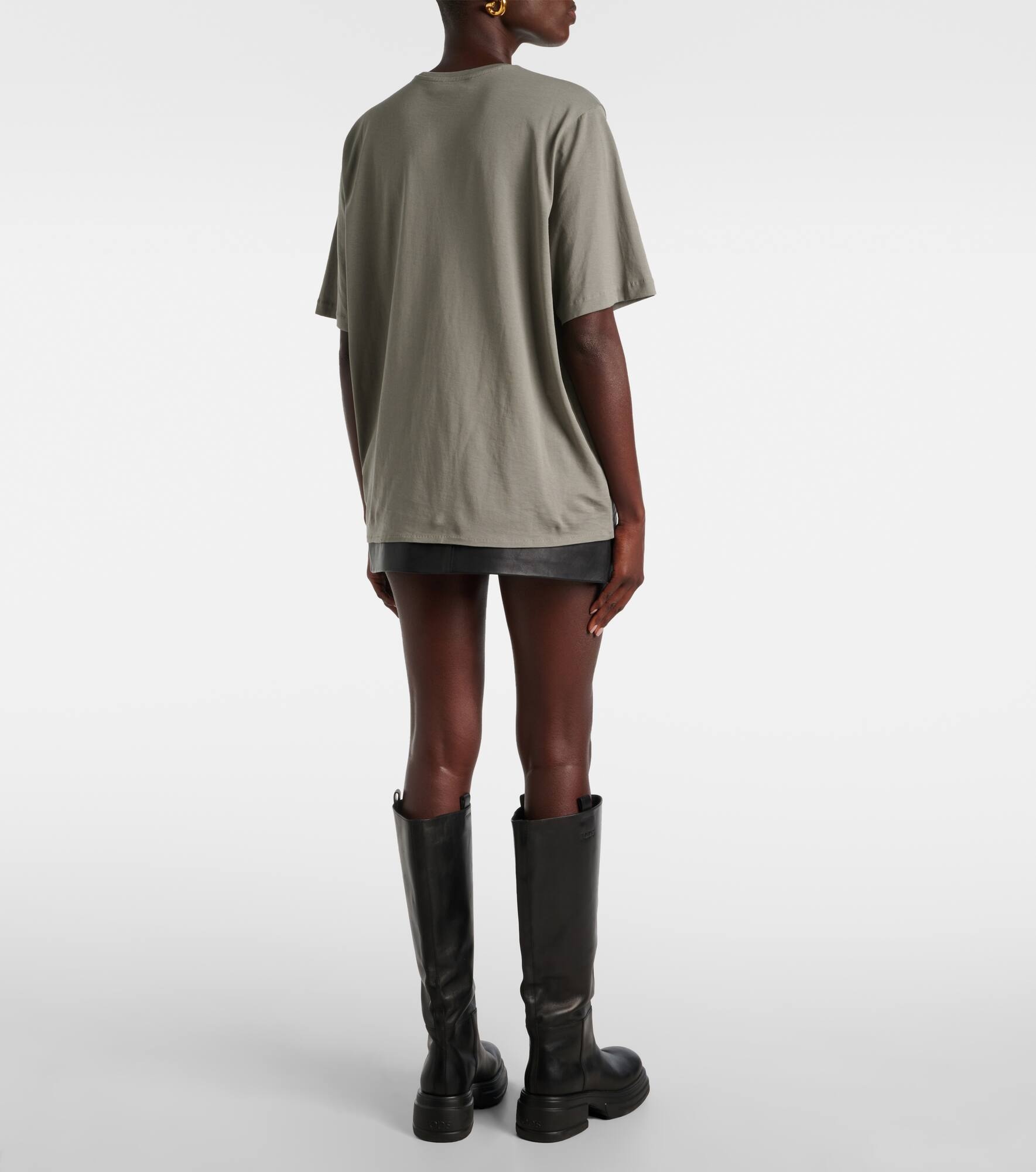 Harper cotton jersey T-shirt - 3