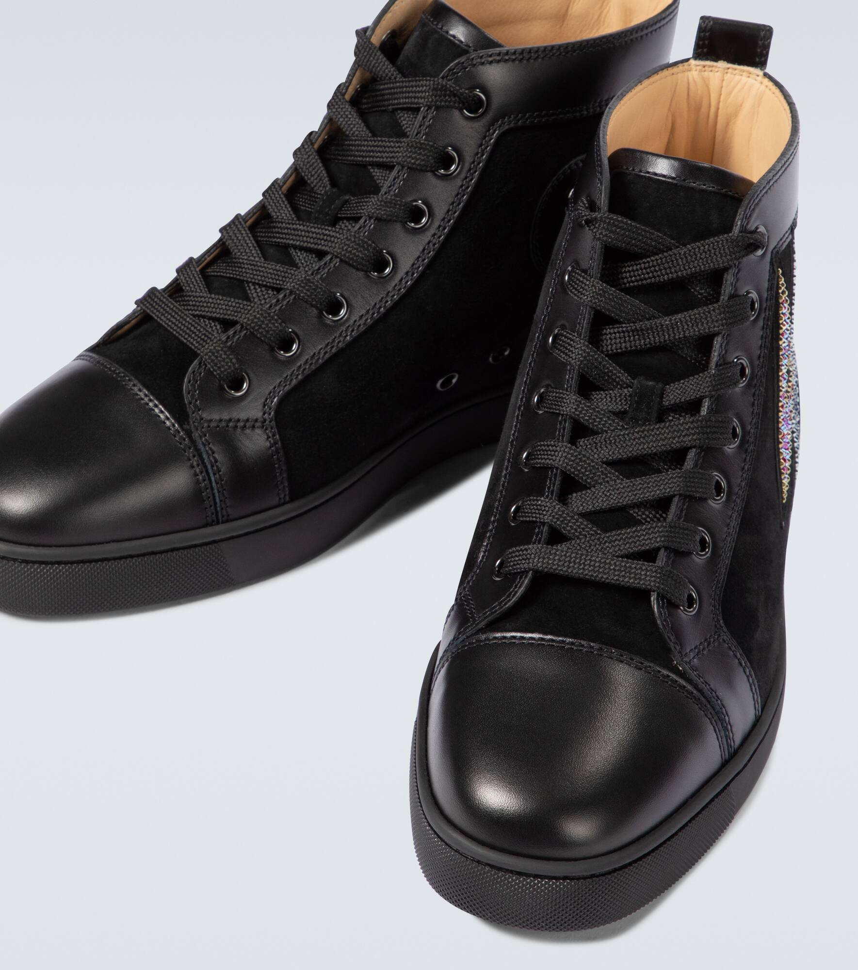 Lou Oui Flat high-top sneakers - 3
