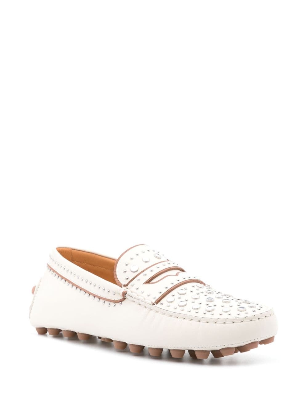 Gommino Macro studded loafers - 2