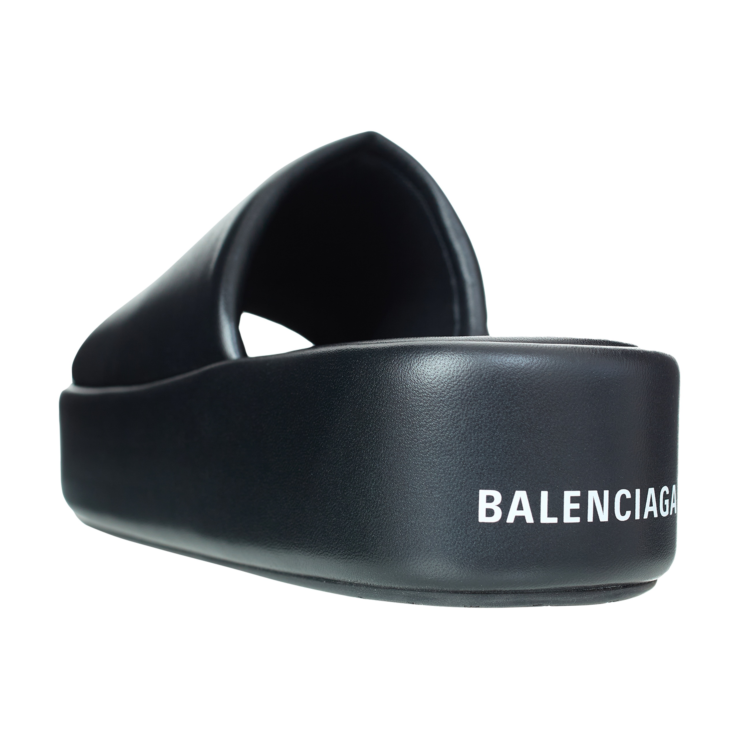 RISE LEATHER SANDALS - 5